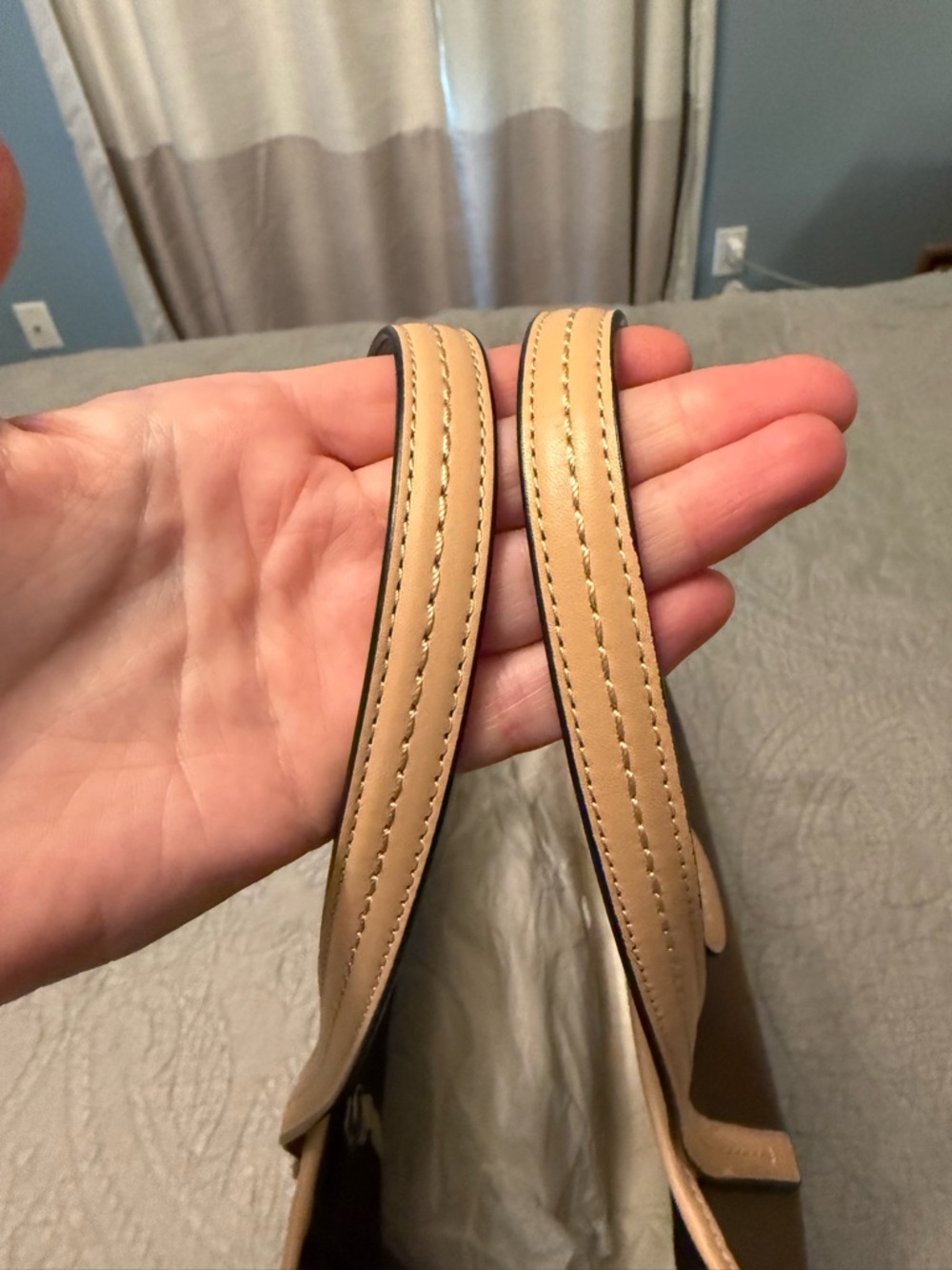 Like New Coach Dark Brown Tote with Tan Trim - Picture 12 of 13